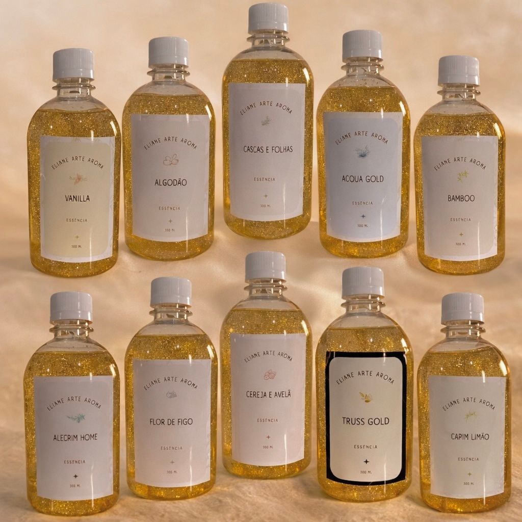 Essência Gliter Dourado 500 ml